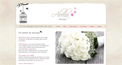 Desktop Screenshot of abelia-mariages.fr
